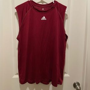Adidas Climalite Top
Cut out sleeves 
Size medium 
Open to offers